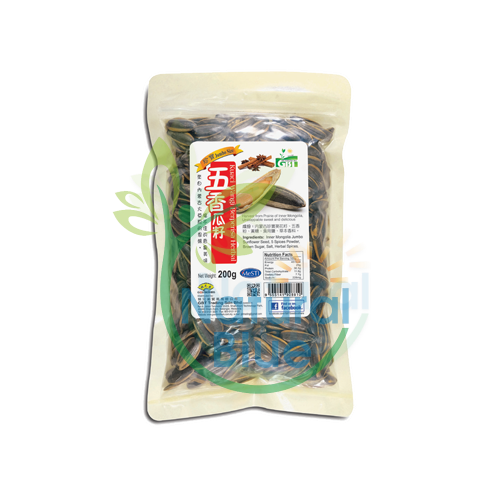 GBT-HERBAL SUNFLOWER SEEDS, 200G</BR>五香瓜籽